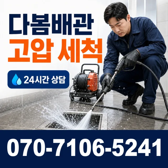 여수시 학동 배관청소 상담 이미지 4